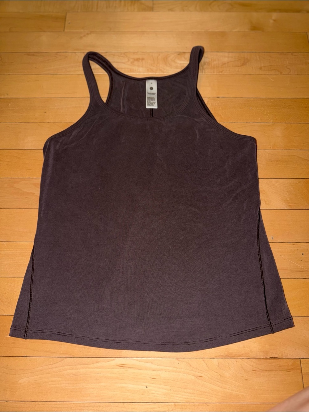 Lululemon Drapey Softstreme Tank Top Espresso Medium Like New